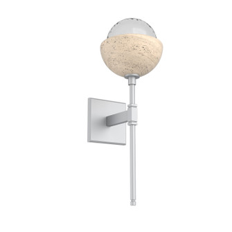 Cabochon LED Wall Sconce in Classic Silver (404|IDB0093-03-CS-TC-L3)