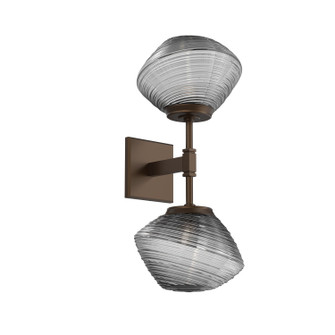 Mesa LED Wall Sconce in Flat Bronze (404|IDB0089-02-FB-S-L3)
