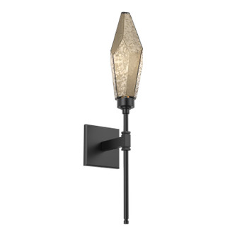 Rock Crystal LED Wall Sconce in Matte Black (404|IDB0050-07-MB-CB-L3-RTS)