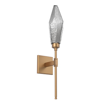 Rock Crystal LED Wall Sconce in Gilded Brass (404|IDB0050-07-GB-CC-L3-RTS)