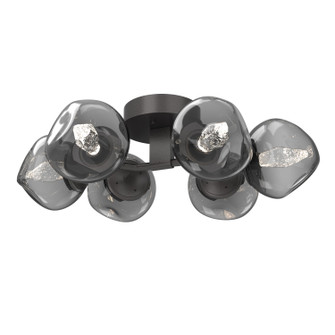 Luna LED Flush Mount in Graphite (404|CLB0095-01-GP-GS-L1)