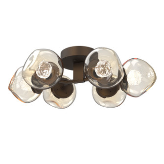 Luna LED Flush Mount in Flat Bronze (404|CLB0095-01-FB-FA-L1)