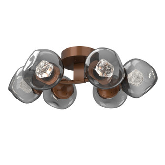 Luna LED Flush Mount in Burnished Bronze (404|CLB0095-01-BB-ZS-L3)