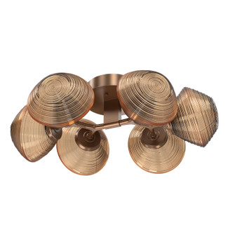 Mesa LED Flush Mount in Novel Brass (404|CLB0089-01-NB-B-L3)