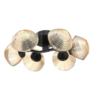 Mesa LED Flush Mount in Matte Black (404|CLB0089-01-MB-A-L3)