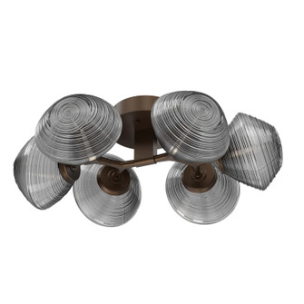 Mesa LED Flush Mount in Flat Bronze (404|CLB0089-01-FB-S-L1)