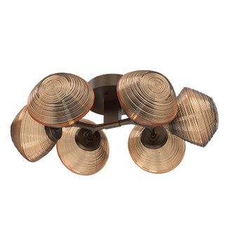 Mesa LED Flush Mount in Flat Bronze (404|CLB0089-01-FB-B-L1)