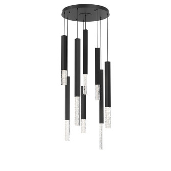 Axis LED Chandelier in Matte Black (404|CHB0097-08-MB-GC-C01-L3)