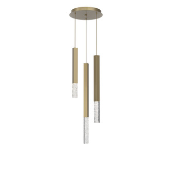 Axis LED Chandelier in Gilded Brass (404|CHB0097-03-GB-GC-C01-L3)