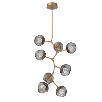 Luna LED Chandelier in Novel Brass (404|CHB0095-VB-NB-ZS-001-L1)