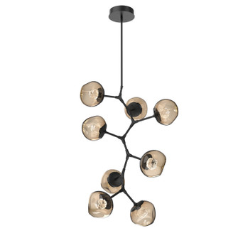 Luna LED Chandelier in Matte Black (404|CHB0095-VB-MB-FB-001-L1)