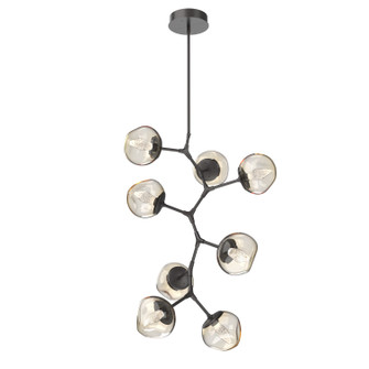 Luna LED Chandelier in Graphite (404|CHB0095-VB-GP-GA-001-L3)