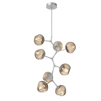 Luna LED Chandelier in Classic Silver (404|CHB0095-VB-CS-GB-001-L1)