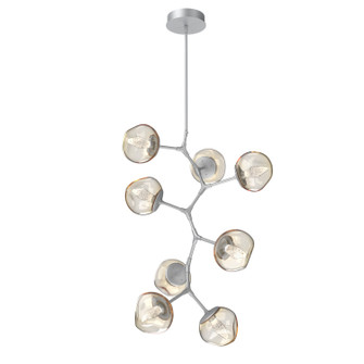 Luna LED Chandelier in Classic Silver (404|CHB0095-VB-CS-GA-001-L3)