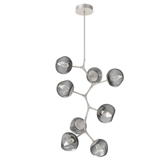 Luna LED Chandelier in Beige Silver (404|CHB0095-VB-BS-GS-001-L3)