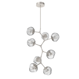 Luna LED Chandelier in Beige Silver (404|CHB0095-VB-BS-FC-001-L3)