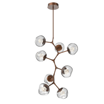 Luna LED Chandelier in Burnished Bronze (404|CHB0095-VB-BB-ZC-001-L3)