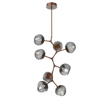 Luna LED Chandelier in Burnished Bronze (404|CHB0095-VB-BB-GS-001-L1)