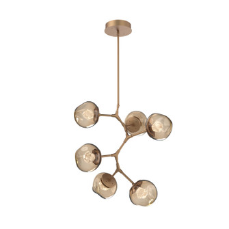 Luna LED Chandelier in Novel Brass (404|CHB0095-VA-NB-ZB-001-L3)