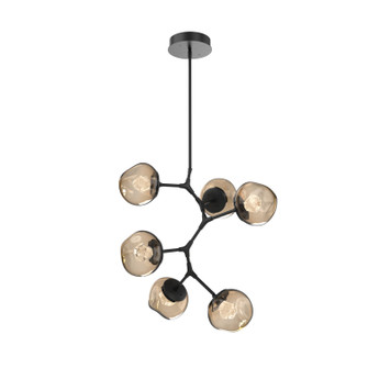 Luna LED Chandelier in Matte Black (404|CHB0095-VA-MB-ZB-001-L1)