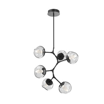 Luna LED Chandelier in Matte Black (404|CHB0095-VA-MB-GC-001-L1)