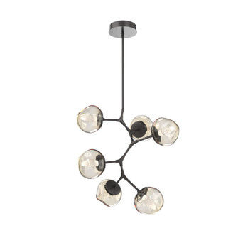 Luna LED Chandelier in Graphite (404|CHB0095-VA-GP-GA-001-L1)