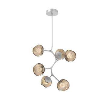 Luna LED Chandelier in Classic Silver (404|CHB0095-VA-CS-ZB-001-L3)