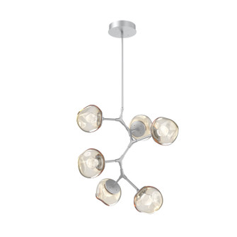Luna LED Chandelier in Classic Silver (404|CHB0095-VA-CS-ZA-001-L3)