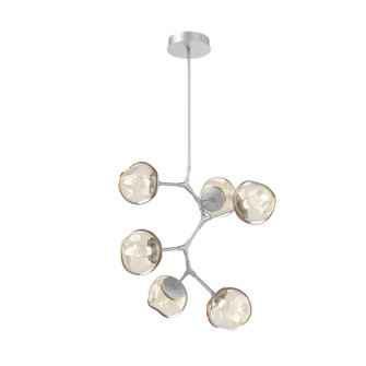 Luna LED Chandelier in Classic Silver (404|CHB0095-VA-CS-GA-001-L1)