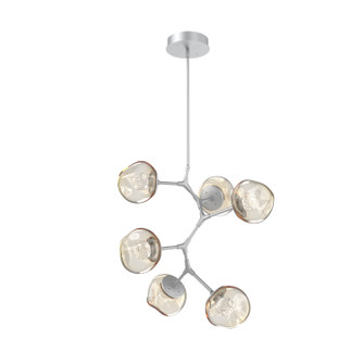 Luna LED Chandelier in Classic Silver (404|CHB0095-VA-CS-FA-001-L3)