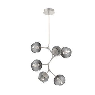 Luna LED Chandelier in Beige Silver (404|CHB0095-VA-BS-GS-001-L1)