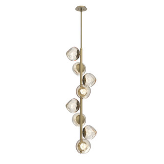 Luna LED Chandelier in Gilded Brass (404|CHB0095-T8-GB-ZA-001-L1)