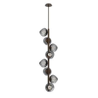 Luna LED Chandelier in Flat Bronze (404|CHB0095-T8-FB-ZS-001-L3)