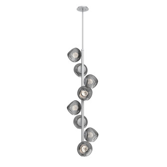 Luna LED Chandelier in Classic Silver (404|CHB0095-T8-CS-FS-001-L3)