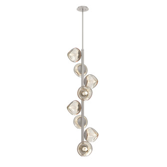 Luna LED Chandelier in Beige Silver (404|CHB0095-T8-BS-GA-001-L1)