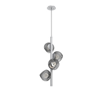 Luna LED Chandelier in Classic Silver (404|CHB0095-T4-CS-ZS-001-L3)