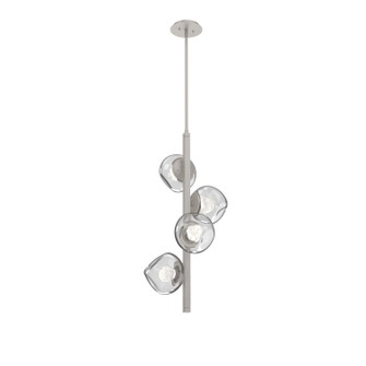 Luna LED Chandelier in Beige Silver (404|CHB0095-T4-BS-ZC-001-L3)