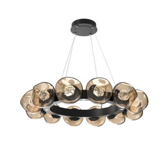 Luna LED Chandelier in Matte Black (404|CHB0095-36-MB-ZB-CA1-L3)