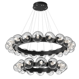 Luna LED Chandelier in Matte Black (404|CHB0095-2T-MB-GC-CA1-L1)