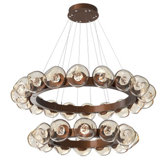 Luna LED Chandelier in Burnished Bronze (404|CHB0095-2T-BB-FA-CA1-L3)