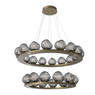 Luna LED Chandelier in Gilded Brass (404|CHB0095-2B-GB-FS-CA1-L1)