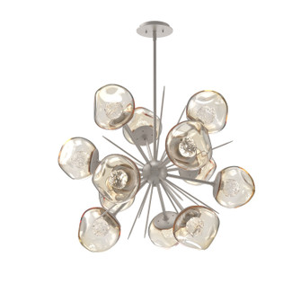 Luna LED Chandelier in Beige Silver (404|CHB0095-0G-BS-FA-001-L1)