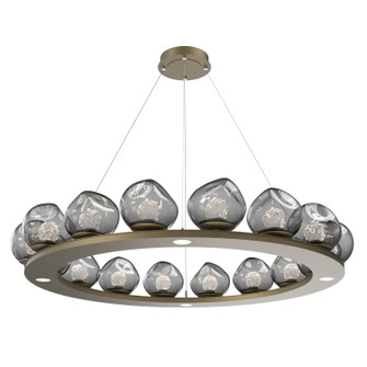 Luna LED Chandelier in Gilded Brass (404|CHB0095-0D-GB-FS-CA1-L1)