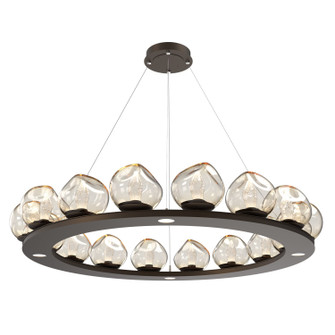 Luna LED Chandelier in Flat Bronze (404|CHB0095-0D-FB-GA-CA1-L1)