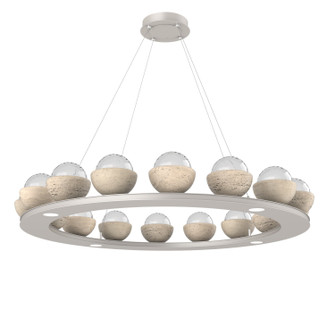 Cabochon LED Chandelier in Beige Silver (404|CHB0093-0D-BS-TC-CA1-L3)