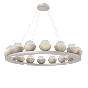 Cabochon LED Chandelier in Beige Silver (404|CHB0093-0D-BS-TC-CA1-L1)