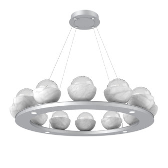 Cabochon LED Chandelier in Classic Silver (404|CHB0093-0C-CS-WC-CA1-L1)