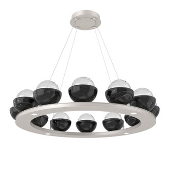 Cabochon LED Chandelier in Beige Silver (404|CHB0093-0C-BS-BC-CA1-L1)