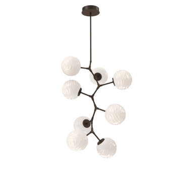 Gaia LED Chandelier in Flat Bronze (404|CHB0092-VB-FB-WL-001-L3)