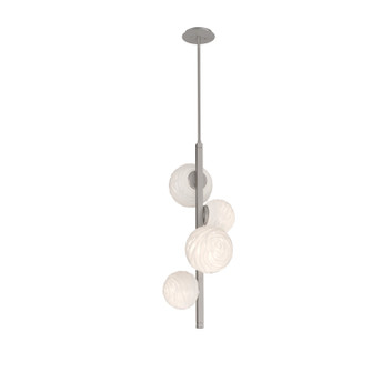 Gaia LED Chandelier in Beige Silver (404|CHB0092-T4-BS-WL-001-L3)